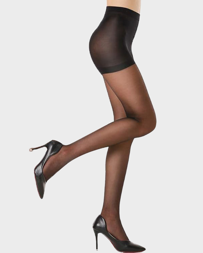 40D Run-Resistant Sheer Tights