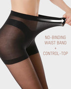 40D Run-Resistant Sheer Tights