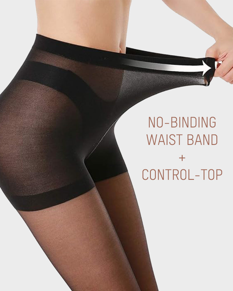 40D Run-Resistant Sheer Tights