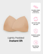 Double-Sided Adhesive Invisible Lift Inserts