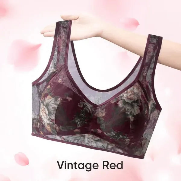 🎁 Super gather bra | Ice Silk Lace Cooling Comfort Bra