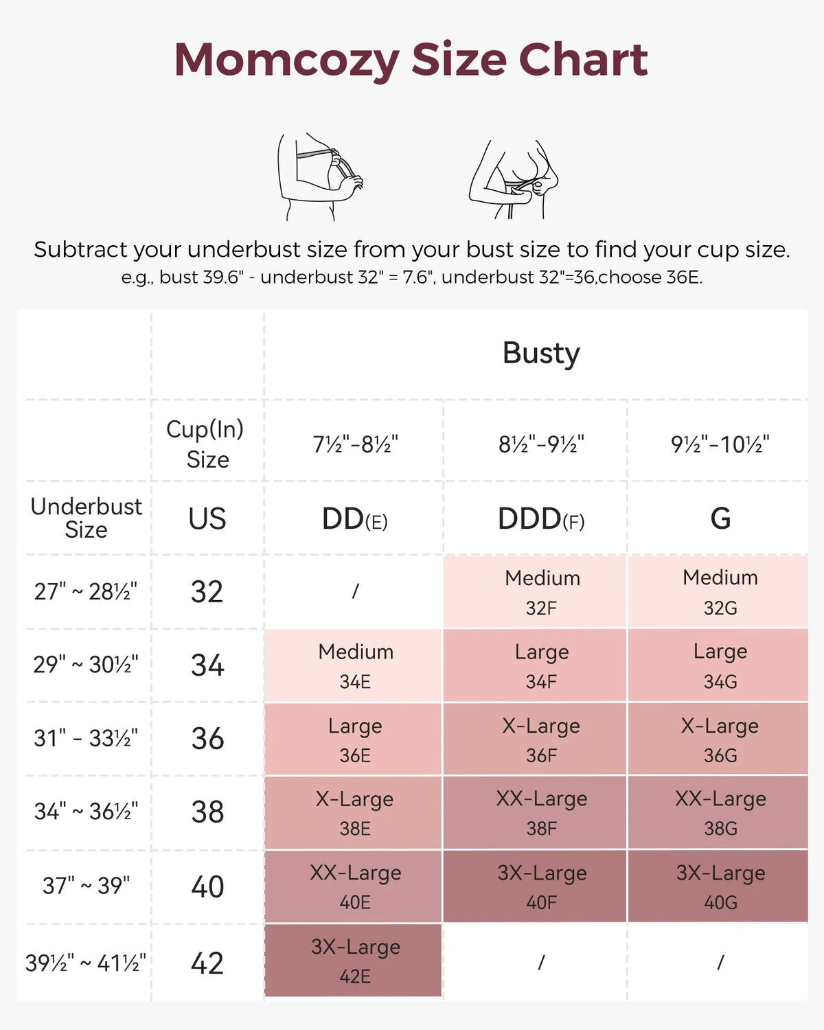 Busty Cotton Nursing Bras